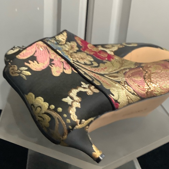 COMFORTVIEW Women’s The Meredith Bootie Floral Embroidered Ankle Boots 10W - Picture 14 of 15